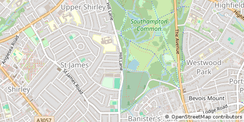 Map of Southampton
