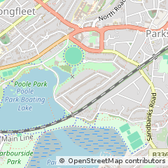 Map of Poole, Dorset