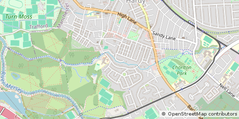 Map of Manchester