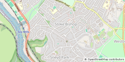 Map of Bristol, Avon