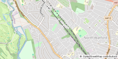 Map of Watford