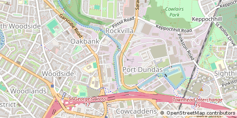 Map of Glasgow