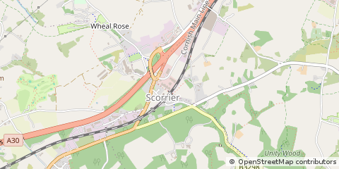 Map of Redruth