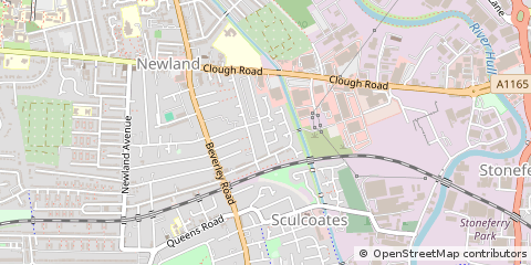 Map of Hull