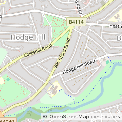 Map of Birmingham