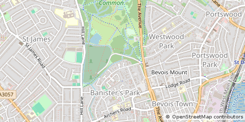 Map of Southampton