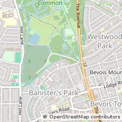 Map of Southampton
