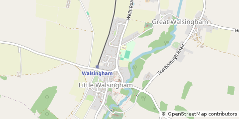 Map of Walsingham