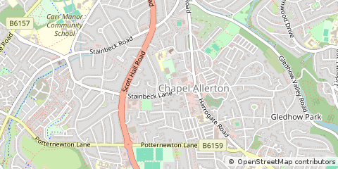 Map of Leeds