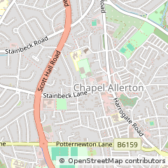 Map of Leeds