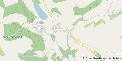 Map of Llandeilo