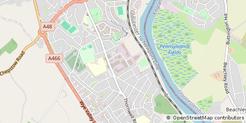Map of Chepstow