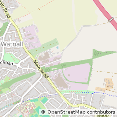 Map of Watnall,, Nottingham