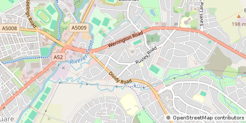 Map of Stoke-on-Trent