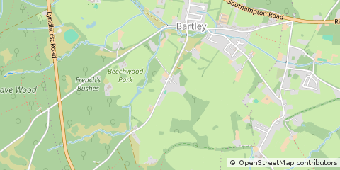Map of Southampton, Hampshire
