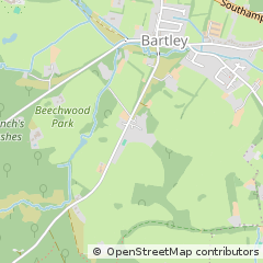 Map of Southampton, Hampshire