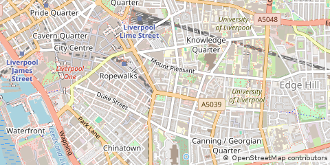 Map of Liverpool