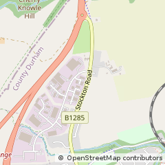 Map of Seaham, County Durham