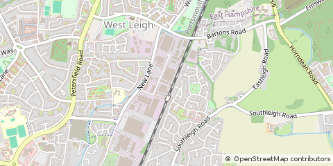 Map of Havant, Hampshire