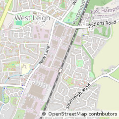 Map of Havant, Hampshire