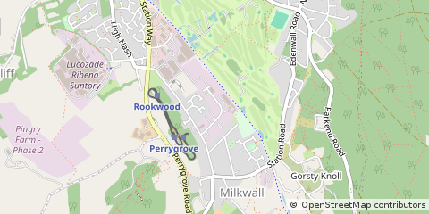 Map of Coleford, Gloucestershire