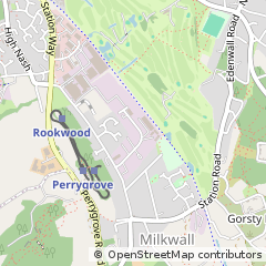 Map of Coleford, Gloucestershire