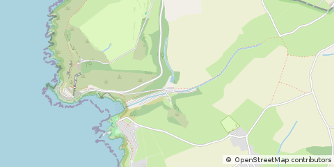 Map of Plymouth,, Devon.