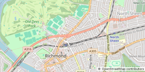 Map of Richmond