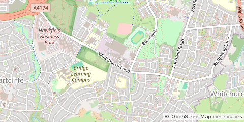 Map of Bristol
