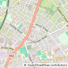 Map of Oldham