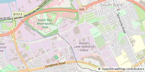 Map of Middlesbrough