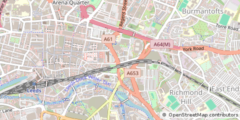 Map of Leeds