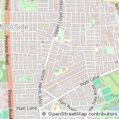 Map of Manchester