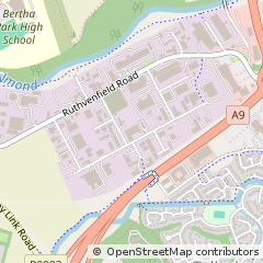 Map of Perth, Tayside