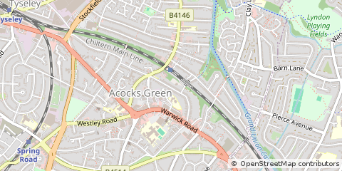 Map of Birmingham