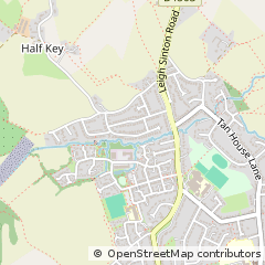 Map of Malvern, Worcestershire
