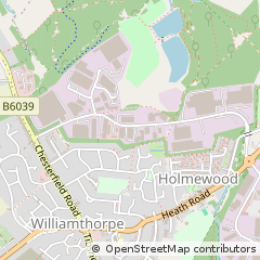 Map of Chesterfield