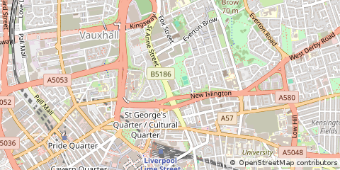 Map of Liverpool