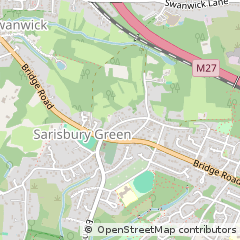 Map of Southampton, Hampshire