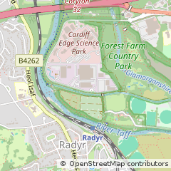 Map of Cardiff
