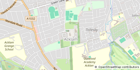 Map of Middlesbrough