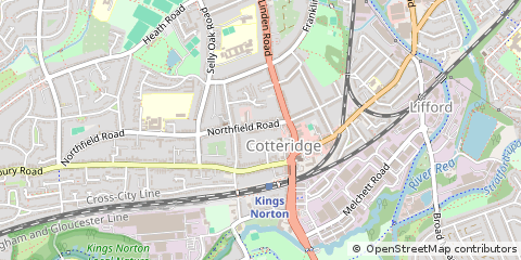 Map of Birmingham