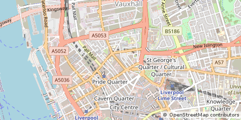 Map of Liverpool