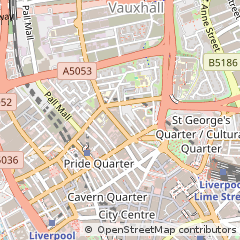 Map of Liverpool