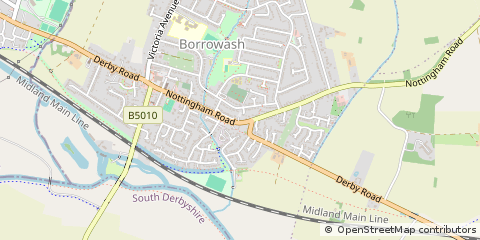 Map of Derby