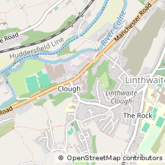 Map of Huddersfield