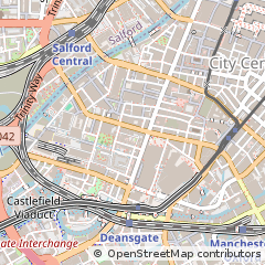 Map of Manchester