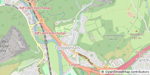 Map of Cardiff