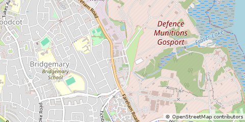 Map of Gosport