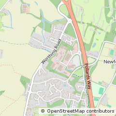 Map of Horsham